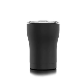 Siccups 12 oz Matte Black Splash and Sweat Proof Tumblers
