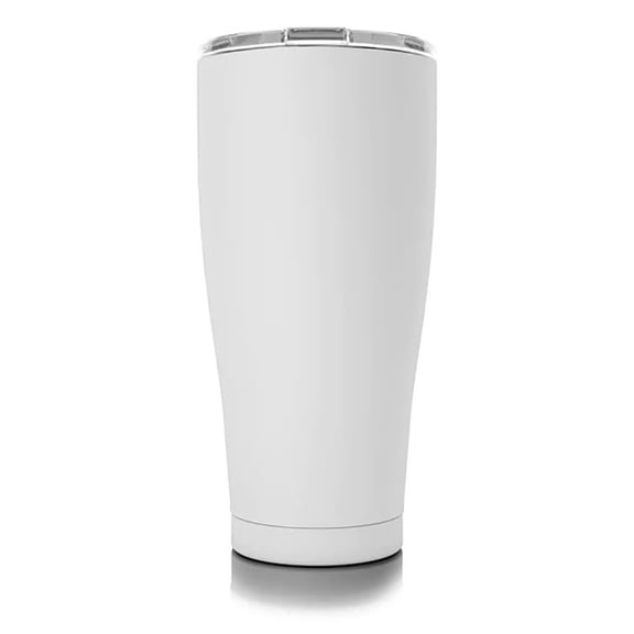 Siccups 30 oz Matte White Splash and Sweat Proof Tumblers