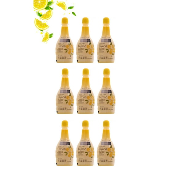 Sicilian Lemon Juice, 6.7 Fl Oz, 9-Pack Bottles