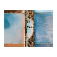 thumbnail image 1 of Sicilian Mirror - Sicily Italy Photography Abstract Geometric Surrealism Pastel Nature Minimalist Landscape Unframed Wall Art Print 5 x 7 inches, 1 of 4