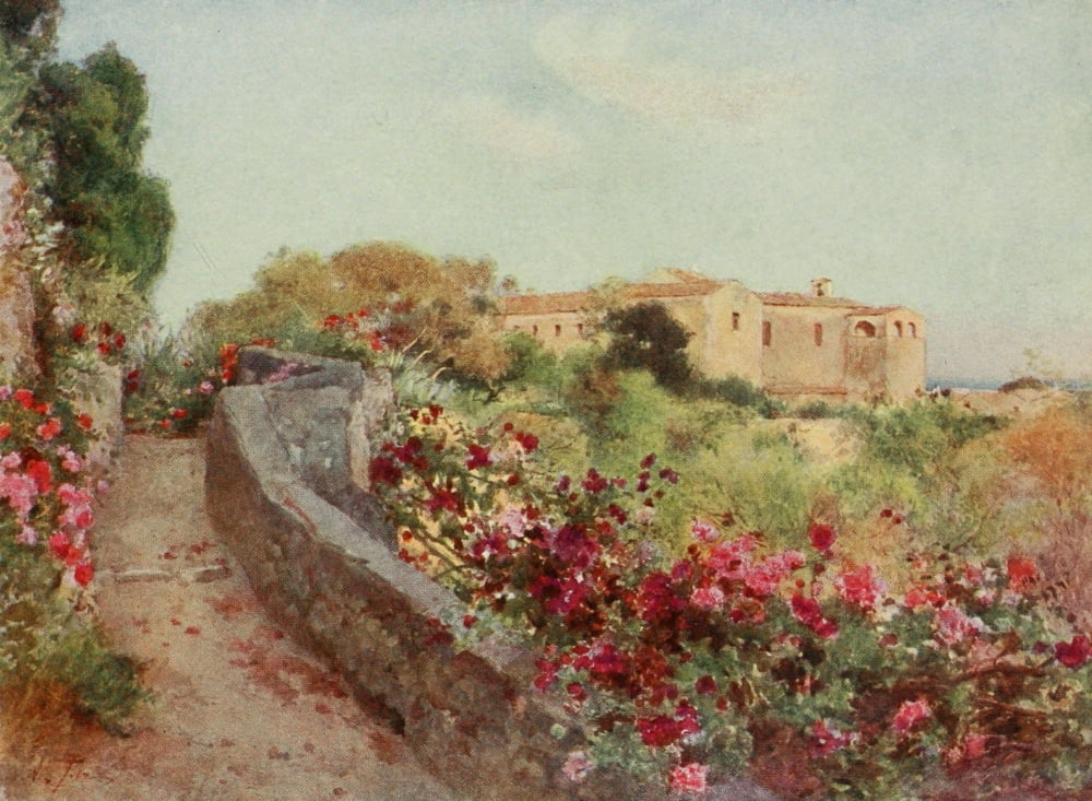 Sicily 1911 Convent of the Capuccini Canvas Art - Alberto Pisa (18 x 24)