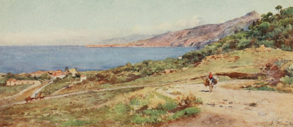 Sicily 1911 La Caldura Canvas Art - Alberto Pisa (24 x 36)
