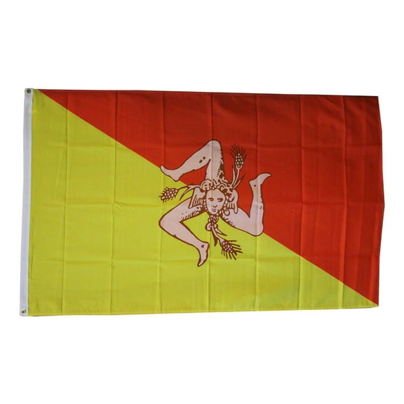 Sicily - 3'X5' Polyester Flag