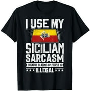 Sicily Flag Souvenirs for Sicilians Men & Women T-Shirt