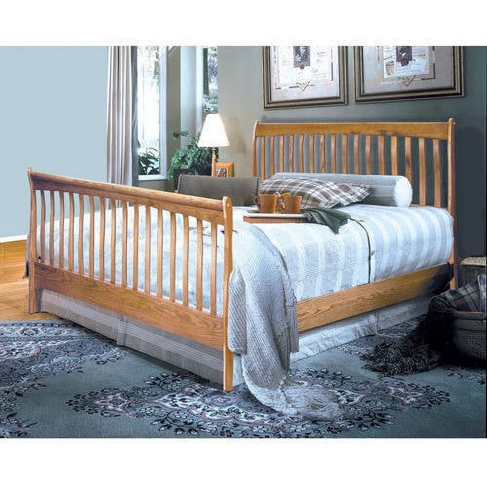 Sicily Sleigh Cal King With Headboard and Footboard