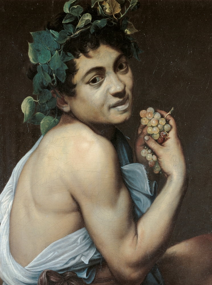 Sick Bacchus Canvas Art -  (18 x 24)