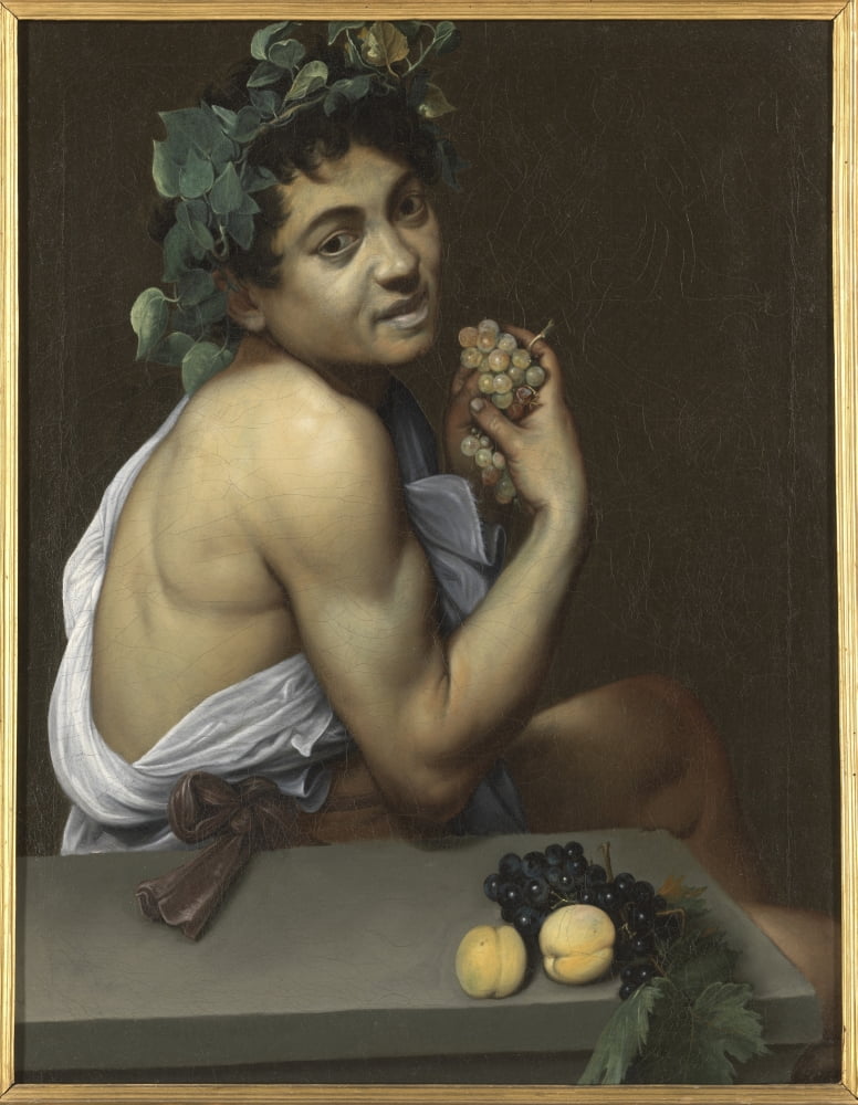 Sick Bacchus Canvas Art -  (24 x 36)