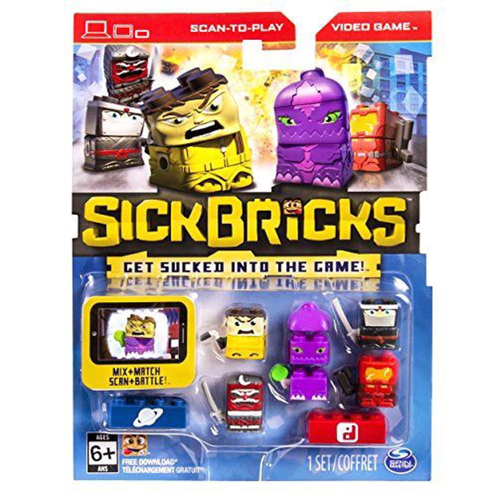 Sick Bricks Sick Team, 5 Character Pack, Ninja vs. Space - Walmart.com