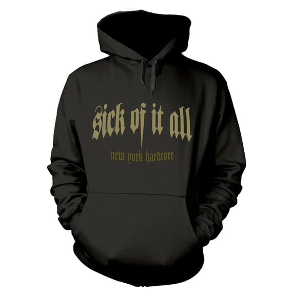 Sick Of It All Panther Logo NY Hardcore Pullover Hoodie