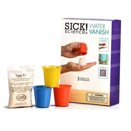 Sick! Science Vanishing Water Experiment Kit by Be Amazing Toys