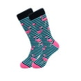 thumbnail image 1 of Sick Socks - Funky Flamingos - Trippy Dress Socks, 1 of 4