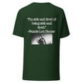 thumbnail image 1 of "Sick and Tired". Fannie Lou Hamer Unisex t-shirt (Forest, 3XL), 1 of 2