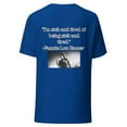 thumbnail image 1 of "Sick and Tired". Fannie Lou Hamer Unisex t-shirt (True Royal, 2XL), 1 of 2