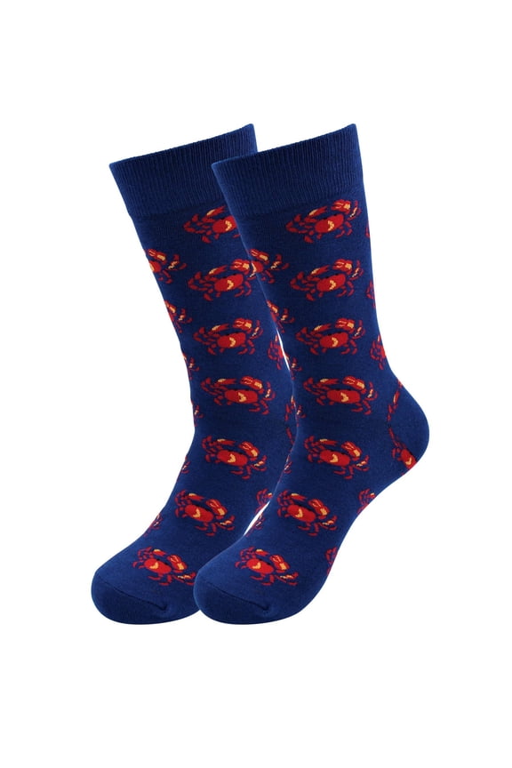 Sick socks - Crab - Seafood Food Service Dress Casual Socks