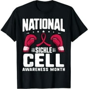 Sickle Cell Awareness Burgundy Ribbon Warrior Support Women T-Shirt
