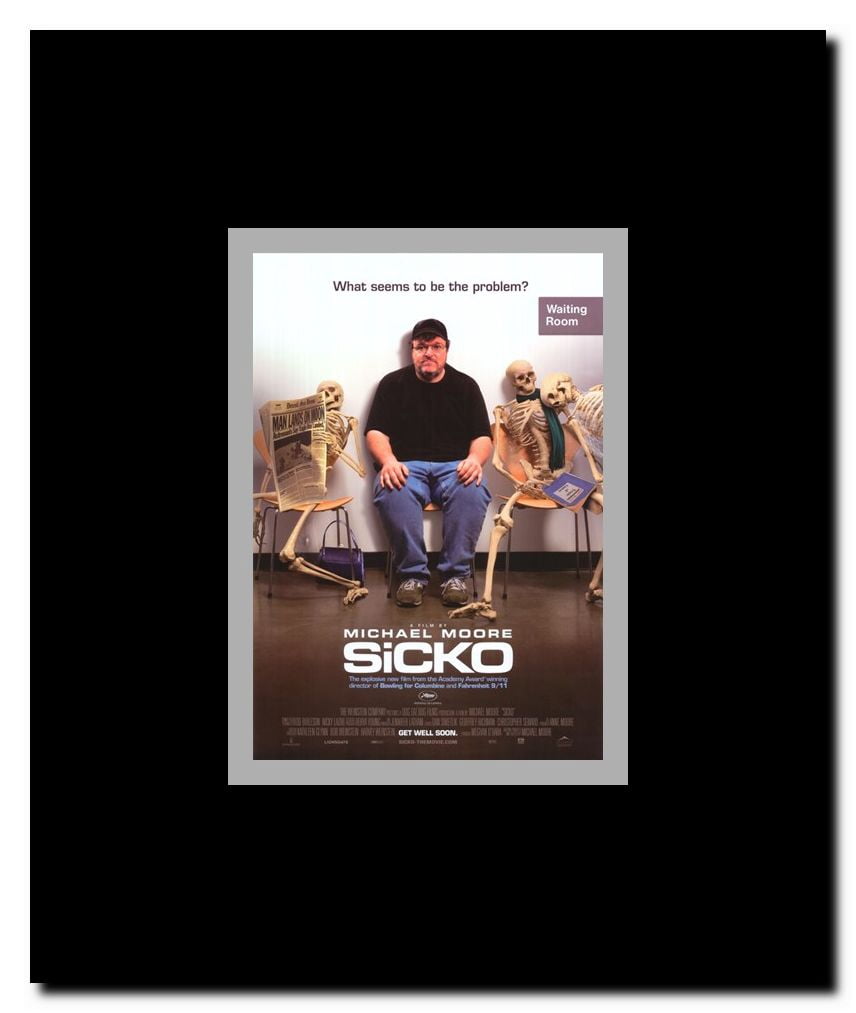 Sicko Framed Movie Poster