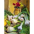 thumbnail image 1 of Sicurezza Still Life In White Painting Extra Large XL Wall Art Poster Print, 1 of 3