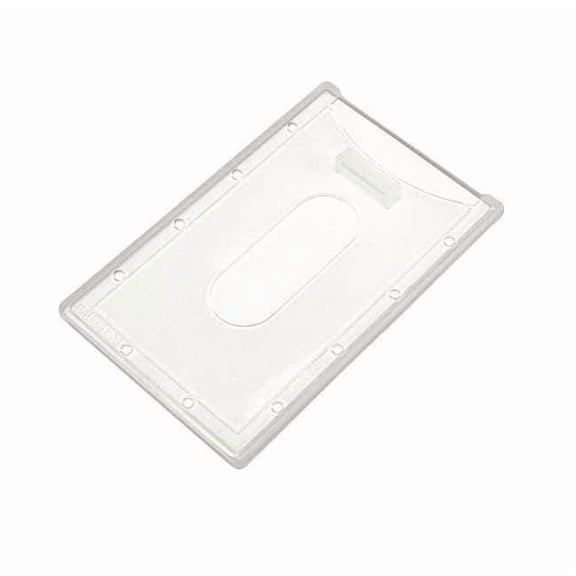 Sicurix ID Badge Holder,Vertical,PK100 BAU 68120