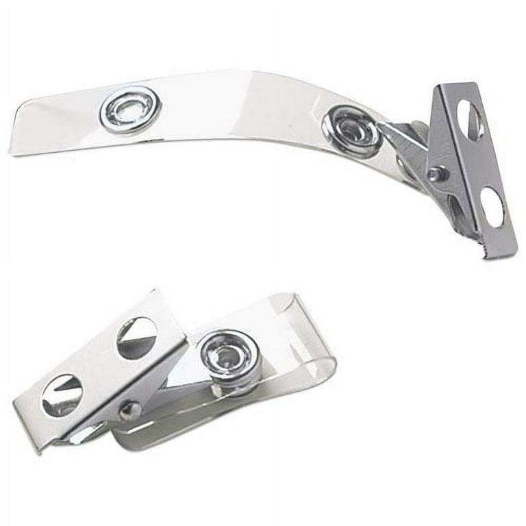 SICURIX ID Strap Clips, 0.38 SICURIX ID Strap Clips, 0.38