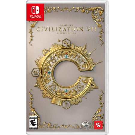 Sid Meier'S Civilization VII Deluxe Edition Physical Video Games, Nintendo Switch