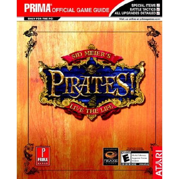 Pre-Owned Sid Meier's Pirates! : Prima Official Game Guide