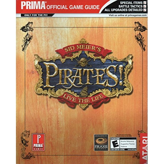 Pre-Owned Sid Meier's Pirates! : Prima Official Game Guide