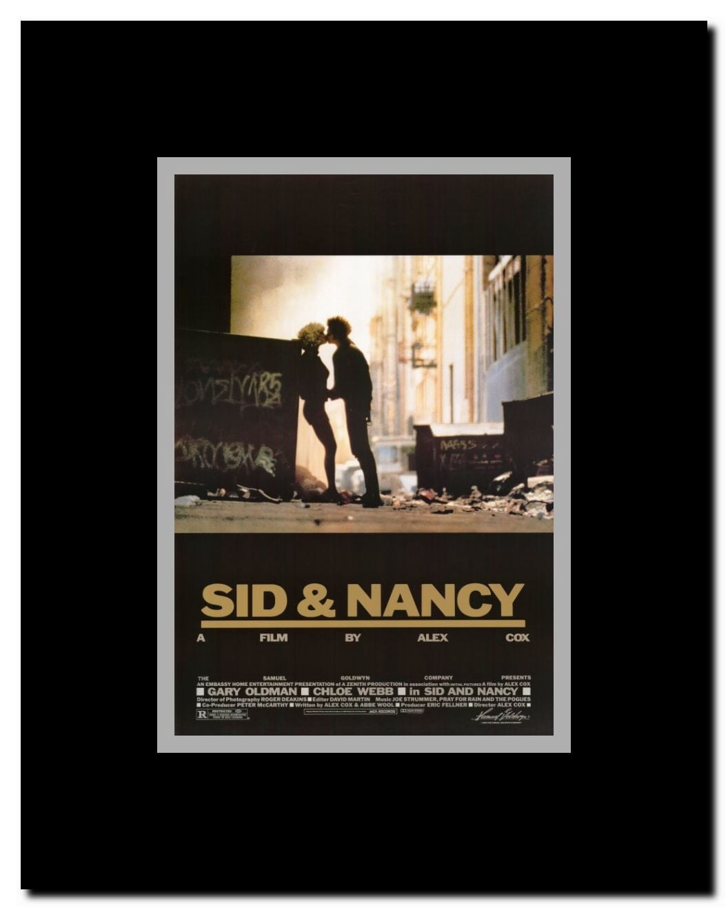 Sid & Nancy Framed Movie Poster