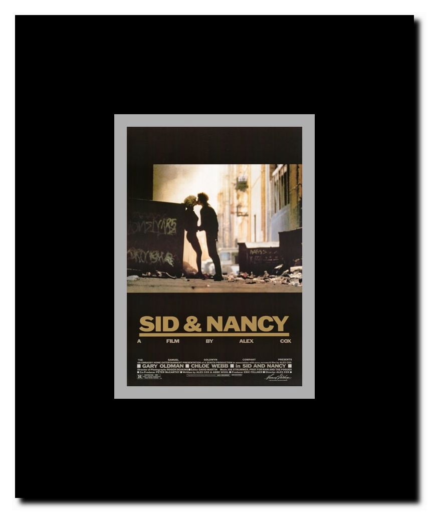 Sid and Nancy Framed Movie Poster