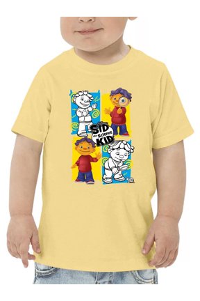 Sid the Science Kid Curious Design - Science And Learning Toodler's T-shirt