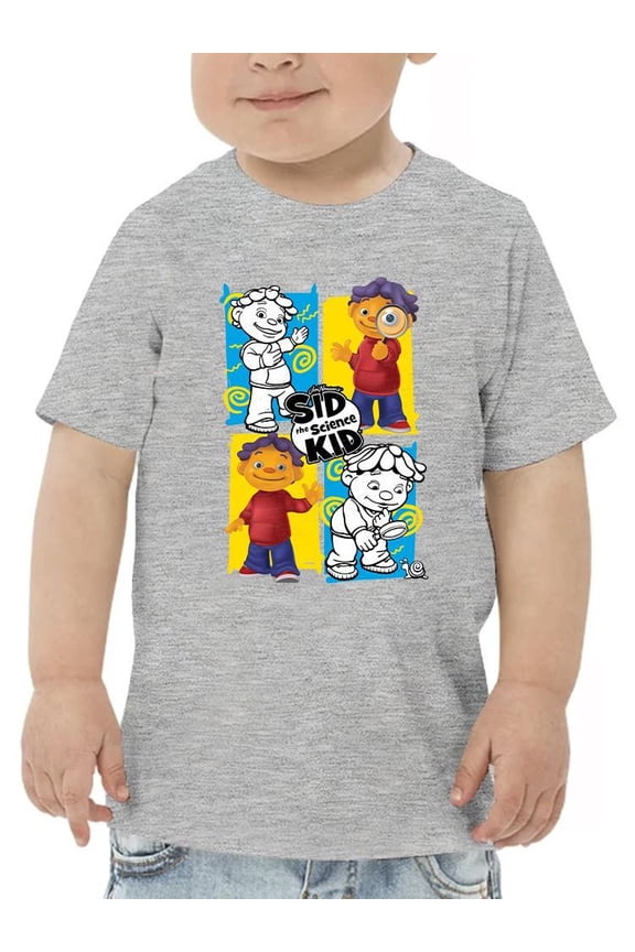 Sid the Science Kid Curious Design - Science And Learning Toodler's T-shirt