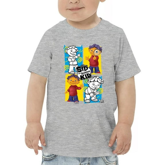 Sid the Science Kid Curious Design - Science And Learning Toodler's T-shirt