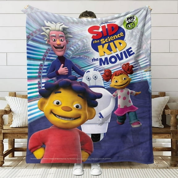 Sid the Science Kid Throw Blanket Gifts for Fans Lover Girls Boys Women Present Hoodie Him Bed 50"x60"