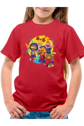 Sid the Science Kid Vibrant Character Group Graphic Youth's T-shirt