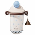 thumbnail image 1 of Sidagar 18 fl oz Leakproof Stainless Stee Insulated Water Bottle with Straw, Wide Mouth, Star Blue, 1 of 9