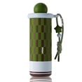 thumbnail image 1 of Sidagar 18 oz Green Plaid Ceramic Lined Stainless Steel Insulated Tumbler with Straw, 1 of 10