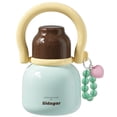 thumbnail image 1 of Sidagar 22 oz Mint Green Insulated Stainless Steel Water Bottle with Straw and Handle, 1 of 10