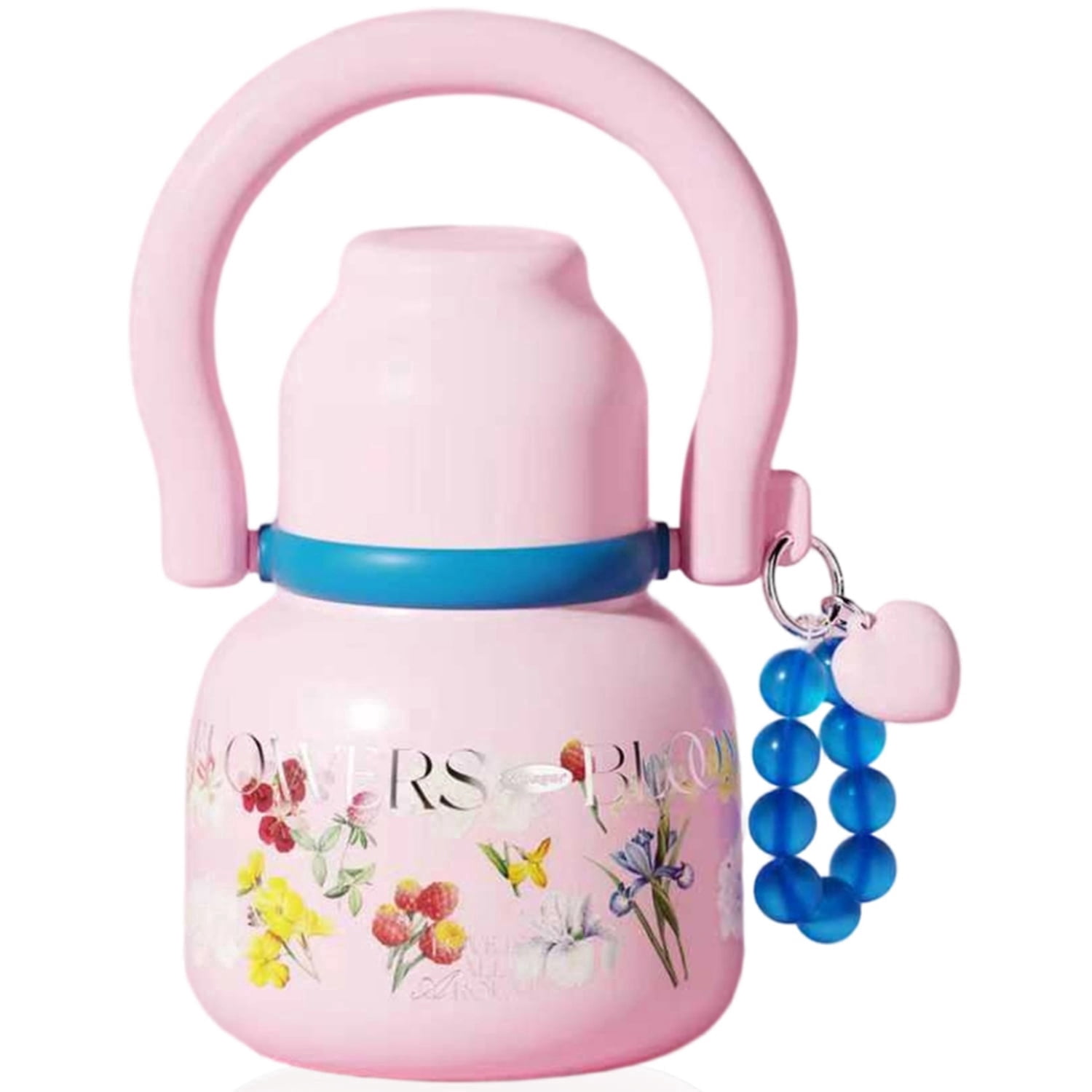 Sidagar 22 oz Foral Pink Stainless Steel Vacuum Insulated Water Bottle