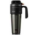 thumbnail image 1 of Sidagar 32 oz Stainless Steel Insulated Tumbler with Push-Button Lid and Handle, Black, 1 of 8