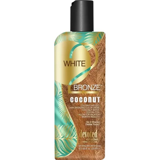 Sidar Devoted Creations White 2 Bronze Coconut Dark Bronzing Tanning