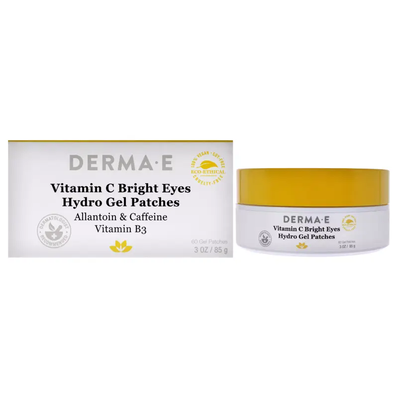 Sidar Vitamin C Bright Eyes Hydro Gel Patches by DermaE for Unisex 3