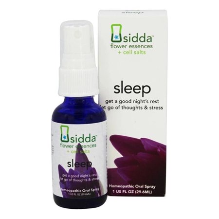 Siddha Flower Essences Plus Cell Salts Sleep Oral Spray, 1 oz, 2 Pack