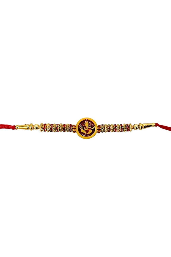 Siddhivinayak Ganesha Rakhi for Brothers, Rakhi Bracelet for Brother, Assorted Handmade Rakhi, Fancy Rakhi, Rakhi Thread