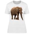 thumbnail image 1 of Side, African Elephant T-Shirt Women -Image by Shutterstock, Female Medium, 1 of 2