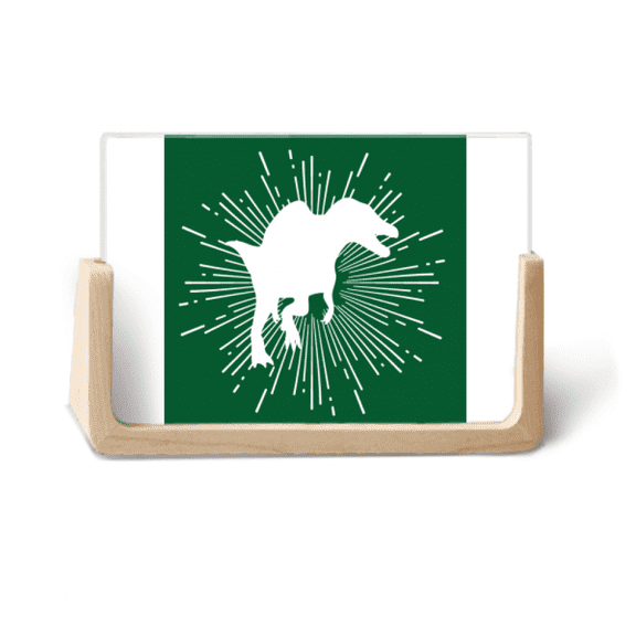 Side Animal Hunting Hunting Photo Wooden Photo Frame Tabletop Display