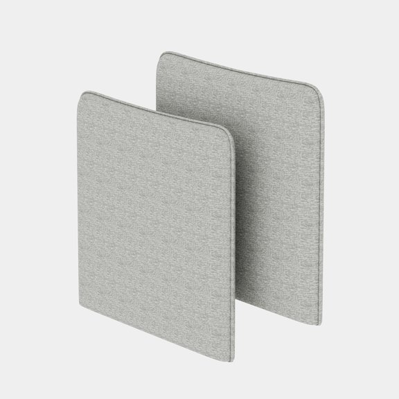 Side Armrest For Modular Sofa Combo Pair of Armrests for Sectional Customizable Couch