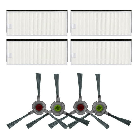 Side Brush Filter Fit For Ecovacs Fit For Deebot U2 DGN22 Robotic Vacuum Cleaner Spare Parts Replacement Kit Vacuum Cleaner Accessory