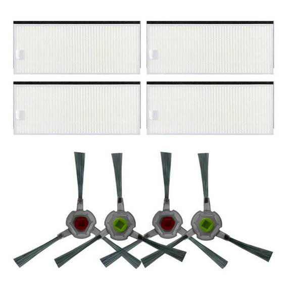 Side Brush Filter Fit For Ecovacs Fit For Deebot U2 DGN22 Robotic Vacuum Cleaner Spare Parts Replacement Kit Vacuum Cleaner Accessory