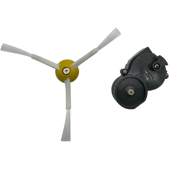 Side Brush Motor Module Motor Module and Side Brush and Screwdriver Replacement for iRobot Roomba 500 600 700 800 900
