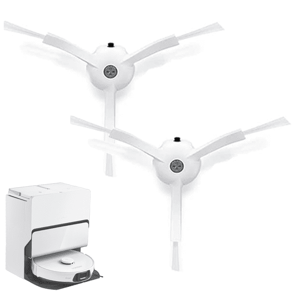 Side Brush Replacement Compatible For Roborock,G20s,S8 Max Ultra,S8 Pro Maxv,Vacuums Accessories Kit,White,2 PCS