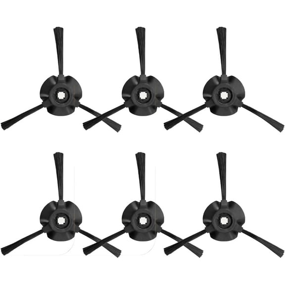 Side Brush for Shark RV2310, RV2310AE, AV2310, AV2310AE, RV2300, RV2300S, RV2320S, UR2350AE Matrix Robot Vacuum Cleaner Replacement Parts - 6 Pack